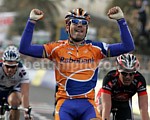 Oscar Freire gewinnt die erste Etappe von Tirreno-Adriatico 2008